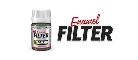AMMO Enamel Filters na tónovanie a zjednotenie farieb modelov